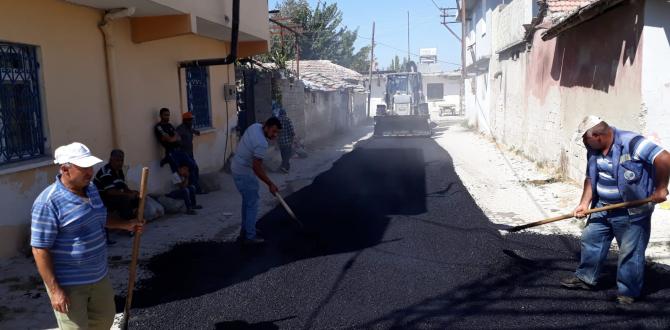 TANIŞMA MAHALLESİ’NDE YOL ÇALIŞMALARI