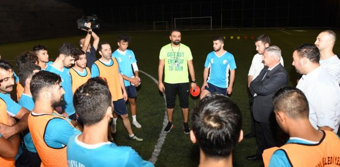 ANTAKYA BELEDİYESİ FUTBOL TAKIMI ÇALIŞMALARINA BAŞLADI