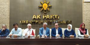 İskenderun’da AK Parti İl teşkilatına coşkulu karşılama