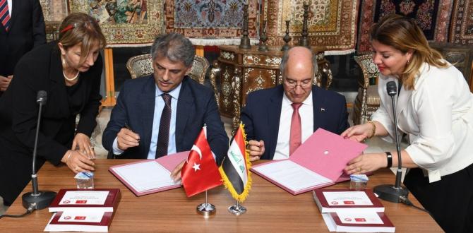 ANTAKYA BELEDİYE BAŞKANI İZZETTİN YILMAZ, IRAK KÖKENLİ ESERLERİN  DEVİR TESLİM TÖRENİ’NE KATILDI