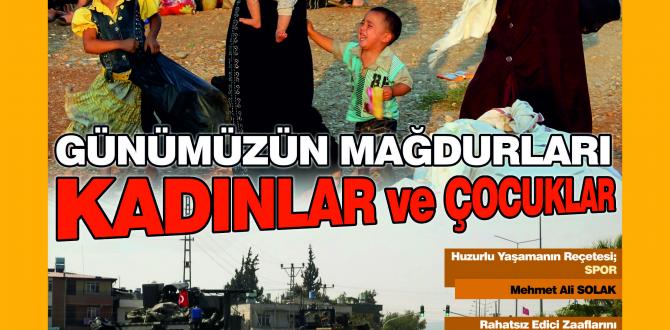 Hatay Güney Rüzgârı Dergisi Eylül sayısı çıktı