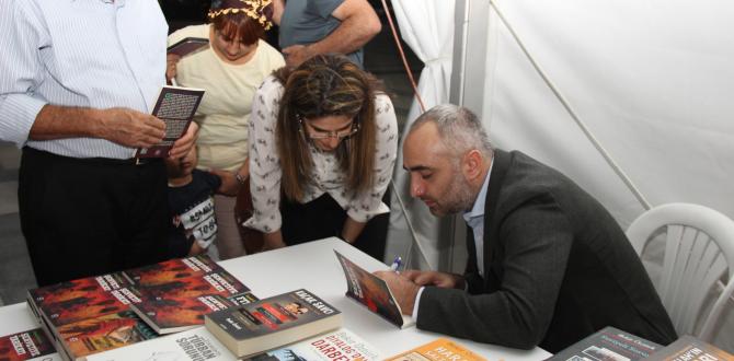 İSMAİL SAYMAZ SAMANDAĞLI OKURLARI İLE BULUŞTU