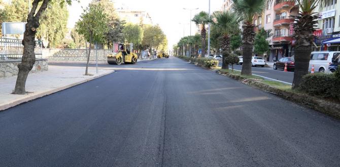 ATATÜRK CADDESİ TRAFİĞE AÇILDI