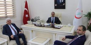 AK PARTİ HEYETİNDEN HAMBOLAT’A ZİYARET