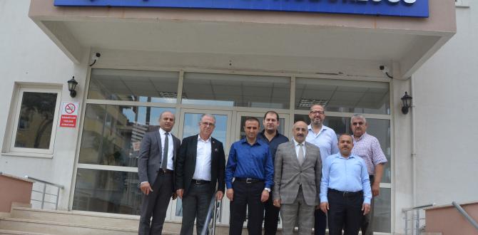 İLÇE EMNİYET MÜDÜRÜMÜZE HAYIRLI OLSUN ZİYARETİNDE BULUNDUK