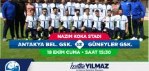 ANTAKYA BELEDİYESİ FUTBOL TAKIMI İLK MAÇINA ÇIKIYOR     18 EKİM CUMA SAAT 15.30’DA NAZIM KOKA SAHASINDA