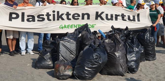 Greenpeace’ten Hatay’da Temizlik ve Marka Denetimi.