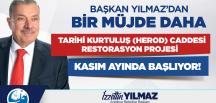 BAŞKAN YILMAZ: KURTULUŞ CADDESİ RESTORASYON UYGULAMASI  KASIM’DA BAŞLIYOR