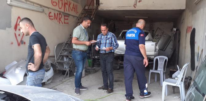 ANTAKYA BELEDİYESİ’NDEN İŞ YERLERİNE RUHSAT DENETİMİ