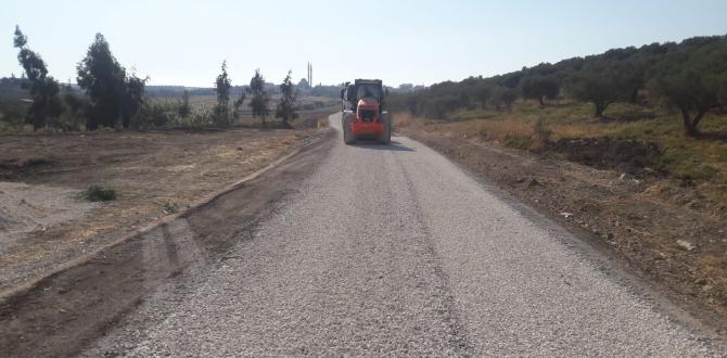 ÜZÜMDALI MAHALLESİ’NDE SATHİ KAPLAMA ÇALIŞMALAR