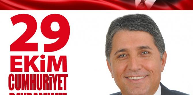 BAŞKAN YAVUZ “29 EKİM CUMHURİYET BAYRAMIMIZ KUTLU OLSUN”
