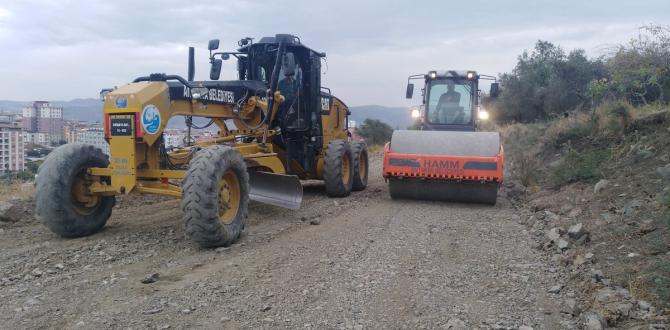 ŞEHİR GENELİNDE YOL ÇALIŞMALARI DEVAM EDİYOR