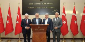 Bakan Arslan’dan Vali Doğan’ a Ziyaret