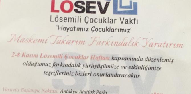 LÖSEV-Maskemi Takarım Farkındalık Yaratırım