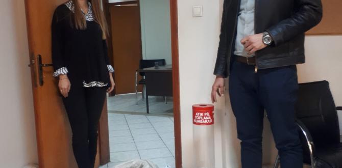 OKULLARDA ATIK PİL TOPLAMA KAMPANYASI İLE  DOĞANIN KORUNMASINA KATKI SAĞLANIYOR