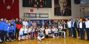 ANTAKYA BELEDİYESİ GSK BAYAN VOLEYBOL TAKIMINDAN NET GALİBİYET