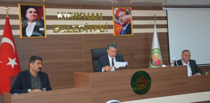 KIRIKHAN BELEDİYE MECLİSİ, 2019 KASIM AYI OLAĞAN TOPLANTISINI YAPTI