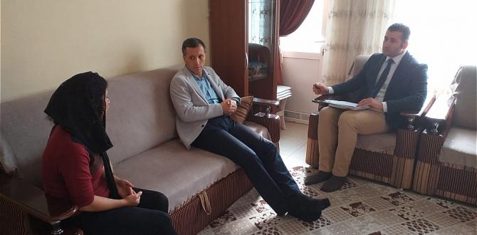 Defne Kaymakamı Nevzat ŞENGÖK, hane ziyareti yapmaya devam ediyor.