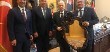 ANTAKYA BELEDİYE BAŞKANI İZZETTİN YILMAZ,  MHP GENEL BAŞKANI DEVLET BAHÇELİ’Yİ ZİYARET ETTİ