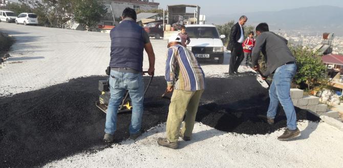ANTAKYA BELEDİYESİ YOL ÇALIŞMALARINI SÜRDÜRÜYOR