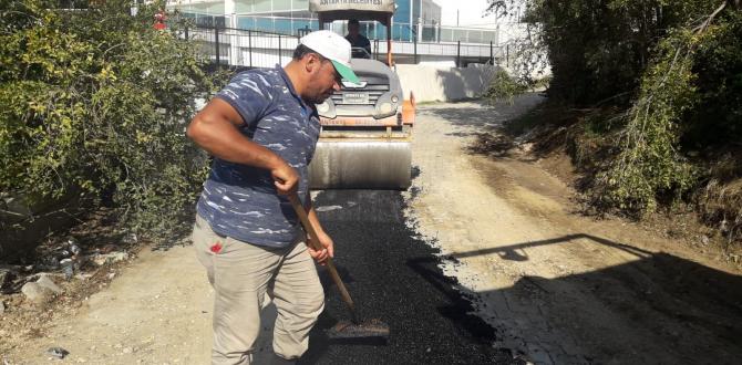 ANTAKYA BELEDİYESİ FEN İŞLERİ ÇALIŞMALARI ARALIKSIZ SÜRÜYOR