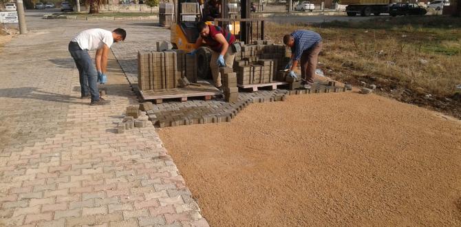 ANTAKYA BELEDİYESİ YOL İYİLEŞTİRME ÇALIŞMALARINA DEVAM EDİYOR