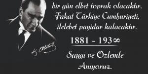 REYHANLI BELEDİYE BAŞKANI MEHMET HACIOĞLU’NU 10 KASIM MESAJI