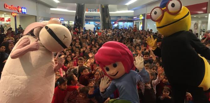ÇOCUKLAR ARA TATİLDE PRIMEMALL’DA ÇOK EĞLENDİ
