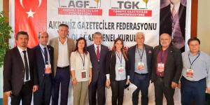 Akdeniz Gazeteciler Federasyonu Genel Kurulu Yapıldı.
