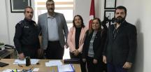 MHP Defne İlçe Yönetimi Defne İlçe Emniyet Müdürlüğünü Ziyaret Etti