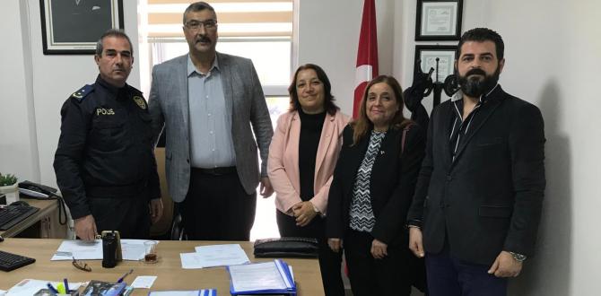 MHP Defne İlçe Yönetimi Defne İlçe Emniyet Müdürlüğünü Ziyaret Etti