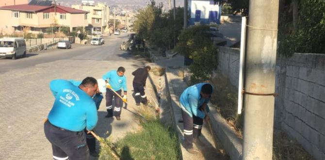 NARLICA MAHALLESİ’NDE KAPSAMLI TEMİZLİK ÇALIŞMALARI