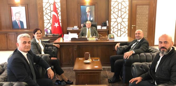 Atatürk Anadolu Lisesinden Kaymakam MARDİNLİ’ye Ziyaret