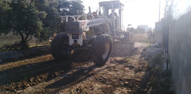 KUZEYTEPE MAHALLESİ’NDE YOL ÇALIŞMALARI