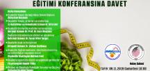 SAMANDAĞ’DA “DİYABET VE OBEZİTENİN ZARARLARINDAN KORUNMA EĞİTİMİ” KONFERANSI