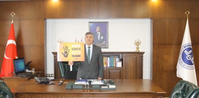 HATAY İL MÜFTÜLÜĞÜ 25 KASIM KADINA YÖNELİK ŞİDDETLE MÜCADELE GÜNÜ