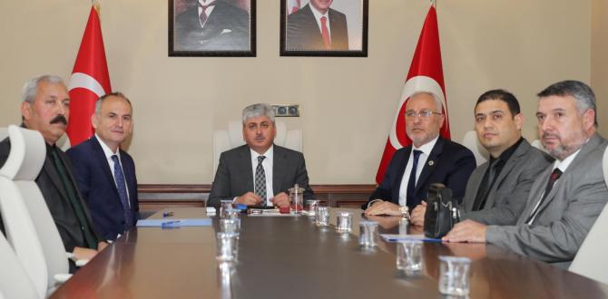 Vali Doğan Başkanlığında Protokol İmzalandı