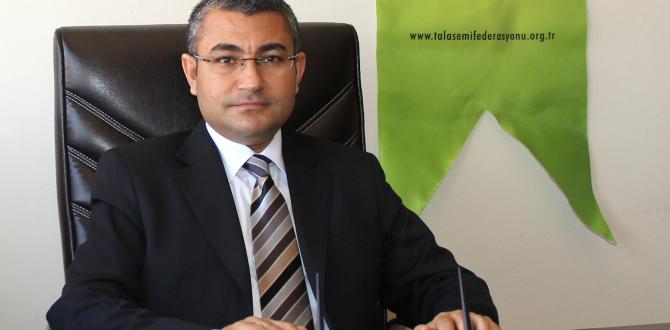 HATAY TALASEMİ VE ORAK HÜCRE ANEMİ HASTALIKLARI DERNEĞİ BASIN BÜLTENİ