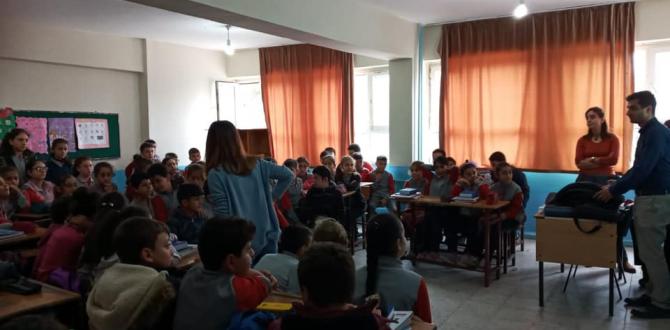 DEFNE BELEDİYESİNDEN OKULLARA ÇEVRE EĞİTİMİ