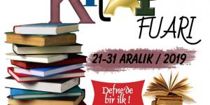 “DEFNE’DE BİR İLK” 1.DEFNE KİTAP FUARI KİTAPSEVERLERLE BULUŞUYOR