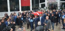 VEFAT EDEN ESKİ BELEDİYE BAŞKANI AYDIN FALAY’A KIRIKHAN BELEDİYE BİNASINDA TÖREN DÜZENLENDİ