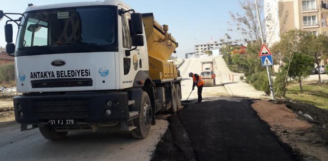 ANTAKYA BELEDİYESİ FEN İŞLERİ ÇALIŞMALARI ARALIKSIZ SÜRÜYOR