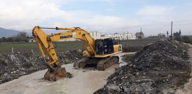 ANTAKYA BELEDİYESİ FEN İŞLERİ ÇALIŞMALARI ARALIKSIZ SÜRÜYOR