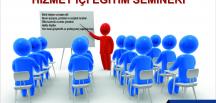 ANTAKYA BELEDİYESİ PERSONELİNE HİZMET İÇİ EĞİTİM SEMİNERİ
