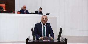 MİLLETVEKİLİ ŞANVERDİ MECLİS KÜRSÜSÜNDEN ALTINÖZÜ DUBLE YOLUNUN, AMANOS TÜNELİNİN, CİLVEGÖZÜ OTOYOLUNUN YAPILASINI ULAŞTIRMA BAKANINDAN İSTEDİ