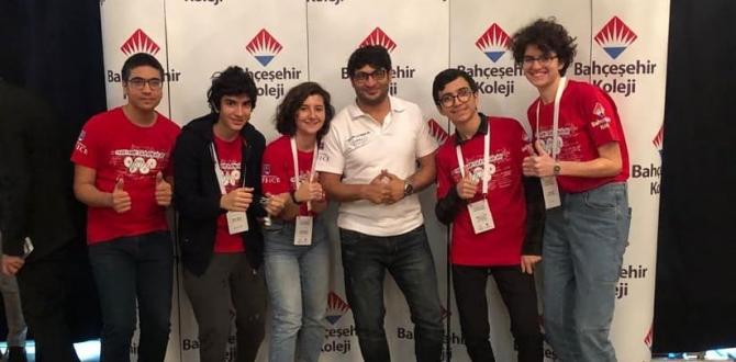 BAHÇEŞEHİR KOLEJİ MATEMATİK OLİMPİYATLARINDA TÜRKİYE 2.Sİ OLDU