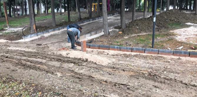 KIŞLASARAY MAHALLESİNDE BULUNAN PARK REVİZE EDİLİYOR