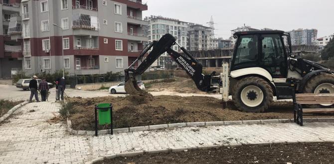 ODABAŞI MAHALLESİN’DE BULUNAN PARK REVİZE EDİLİYOR