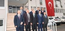 VALİ YARDIMCISI ALTUN VE KAYMAKAM HEYETİNDEN BAŞKAN YILMAZ’A ZİYARET