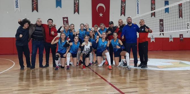 BAYAN VOLEYBOL TAKIMINDAN GALİBİYET